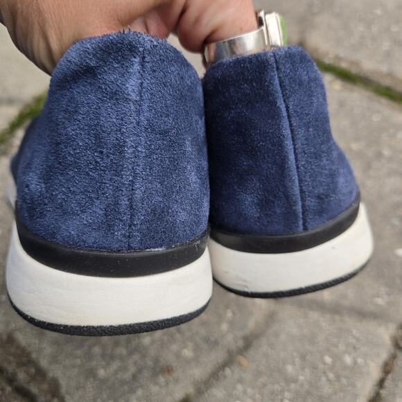 Vionic Shoes Cadee Mary Jane Navy Suede Comfort Slip On Size 6.5 Womens - Picture 7 of 9